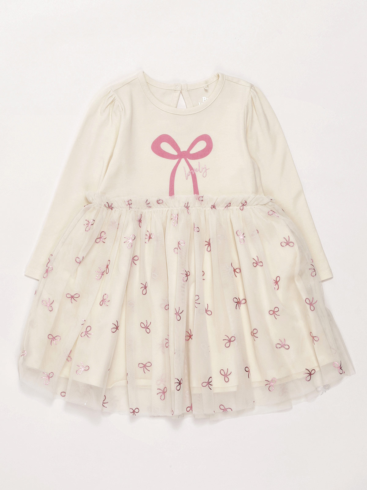 VESTIDO TUL MANGA LARGA BEBÉ NIÑA BABY HARVEST - 3