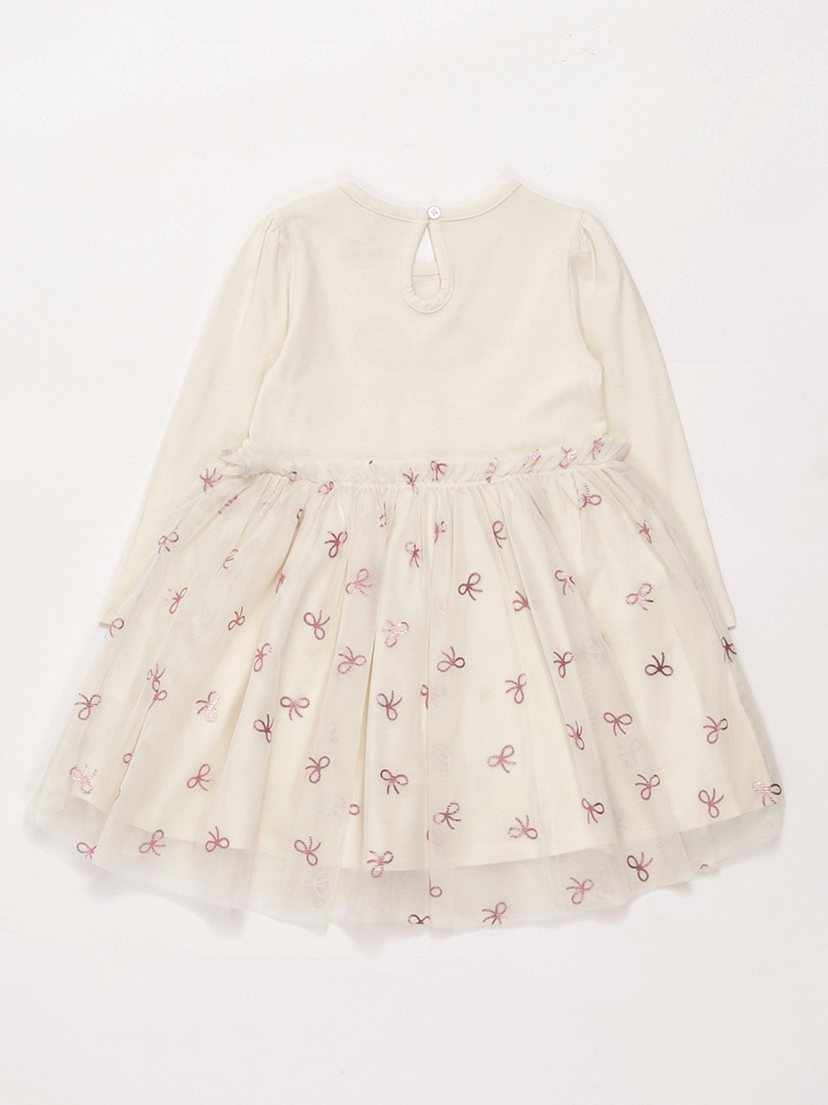 VESTIDO TUL MANGA LARGA BEBÉ NIÑA BABY HARVEST - 4