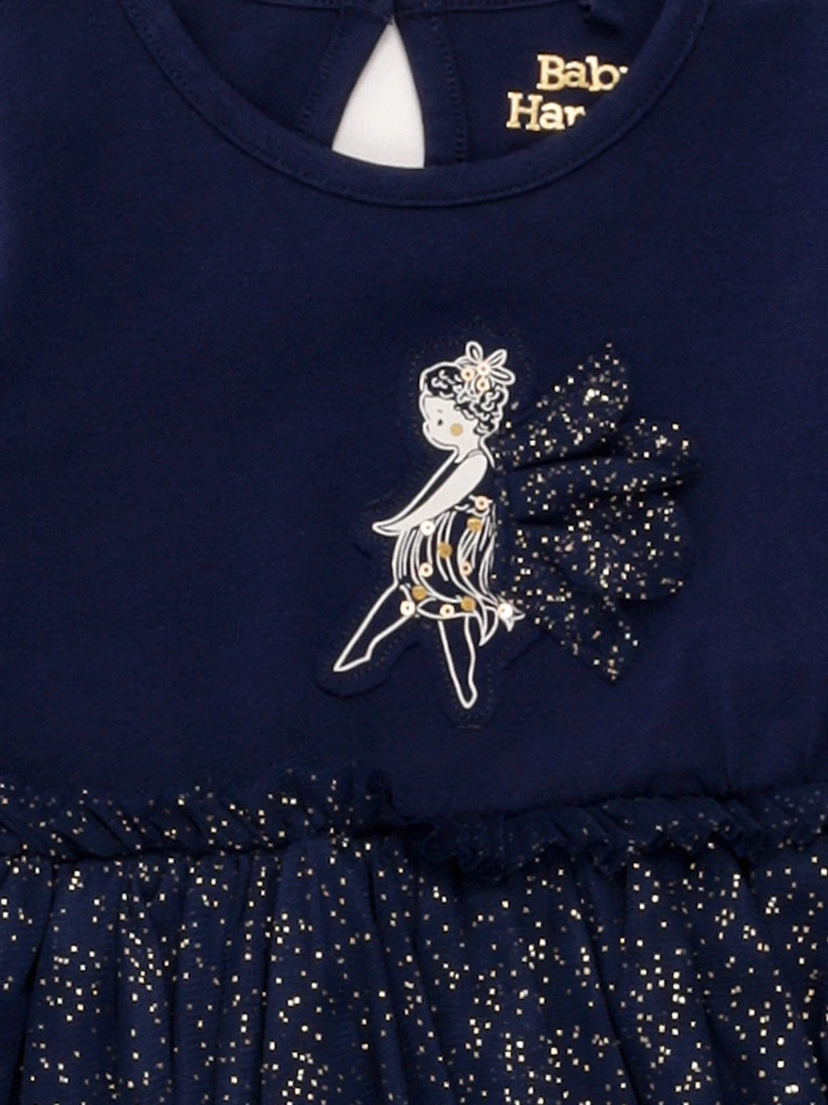 VESTIDO TUL MANGA LARGA BEBÉ NIÑA BABY HARVEST - 5
