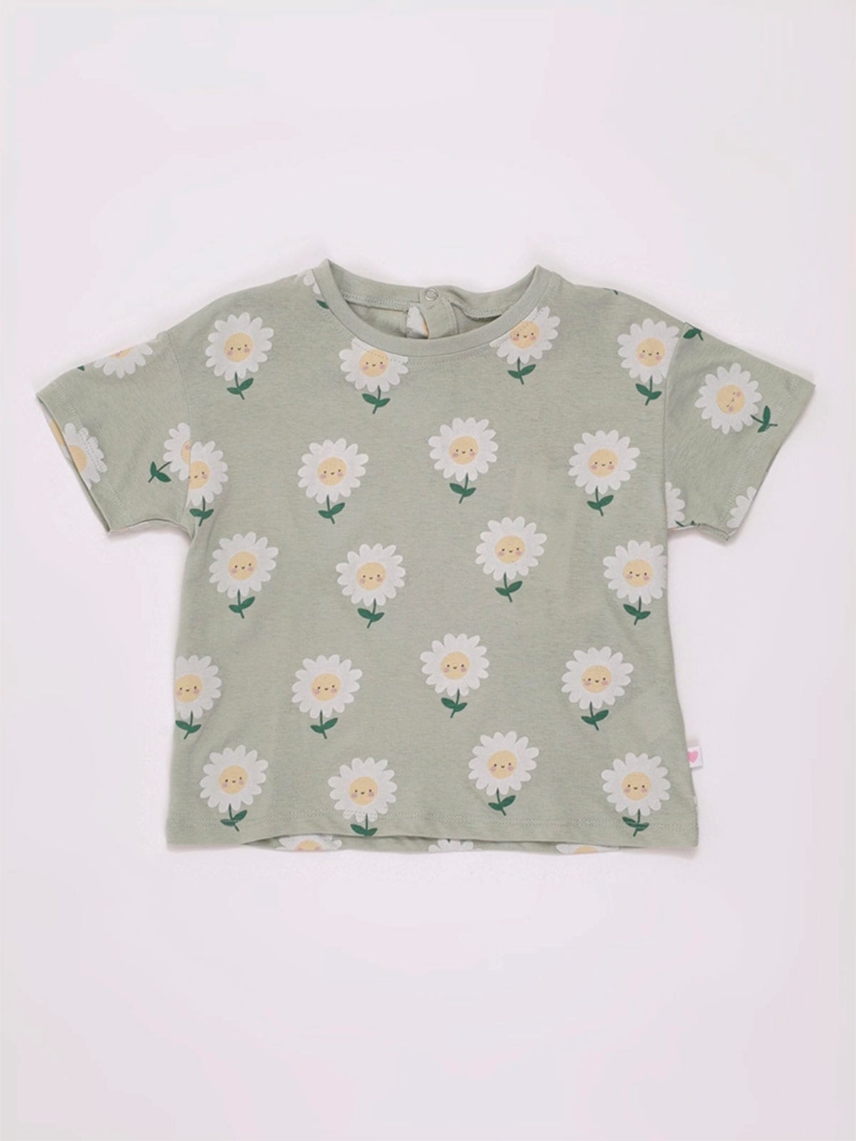 POLO MANGA CORTA ALGODÓN BEBE NIÑA BABY HARVEST FULL PRINT  - 1