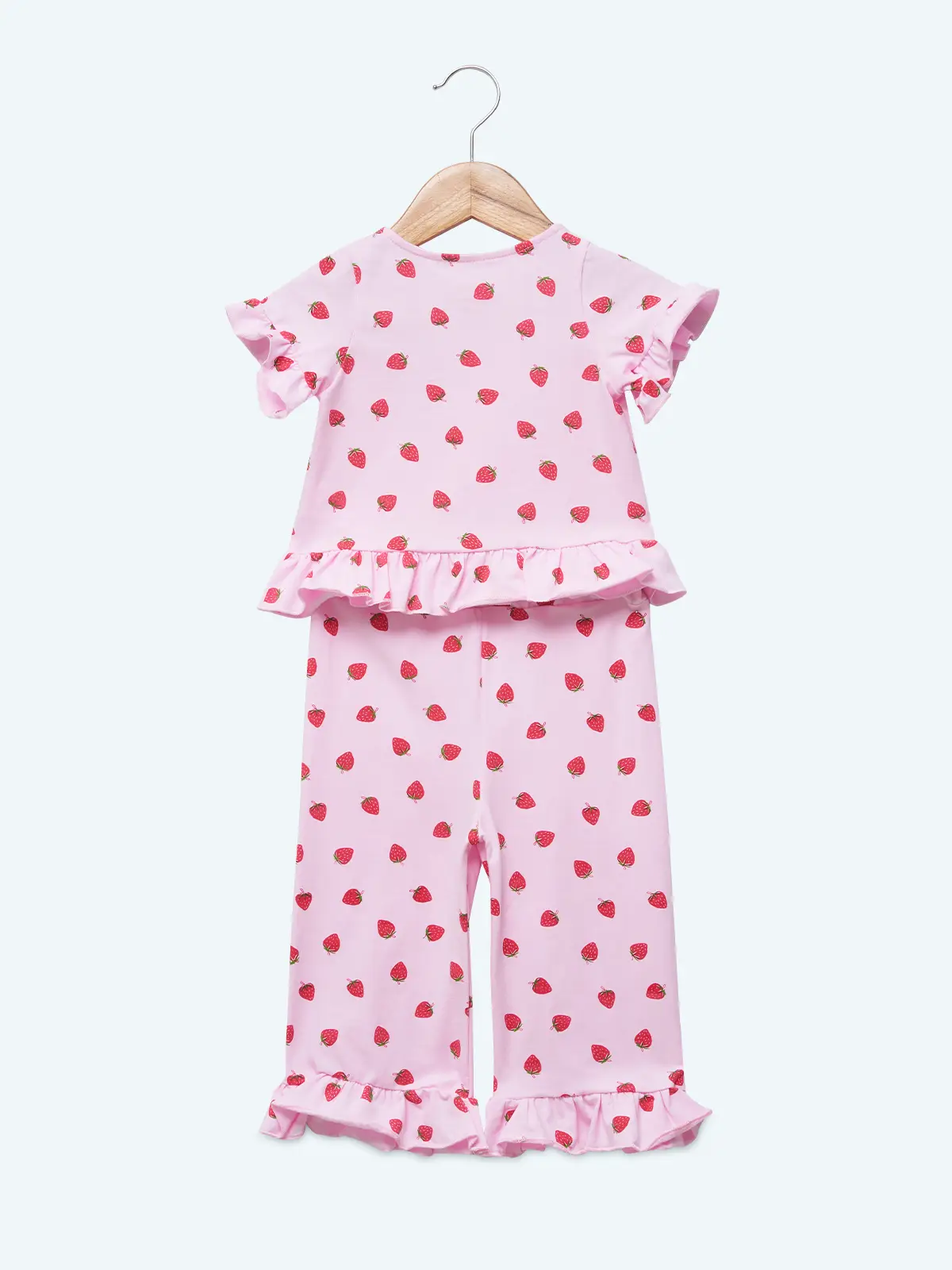 CONJUNTO FRUTITAS POLO + PANTALON BEBÉ NIÑA BABY HARVEST - 2