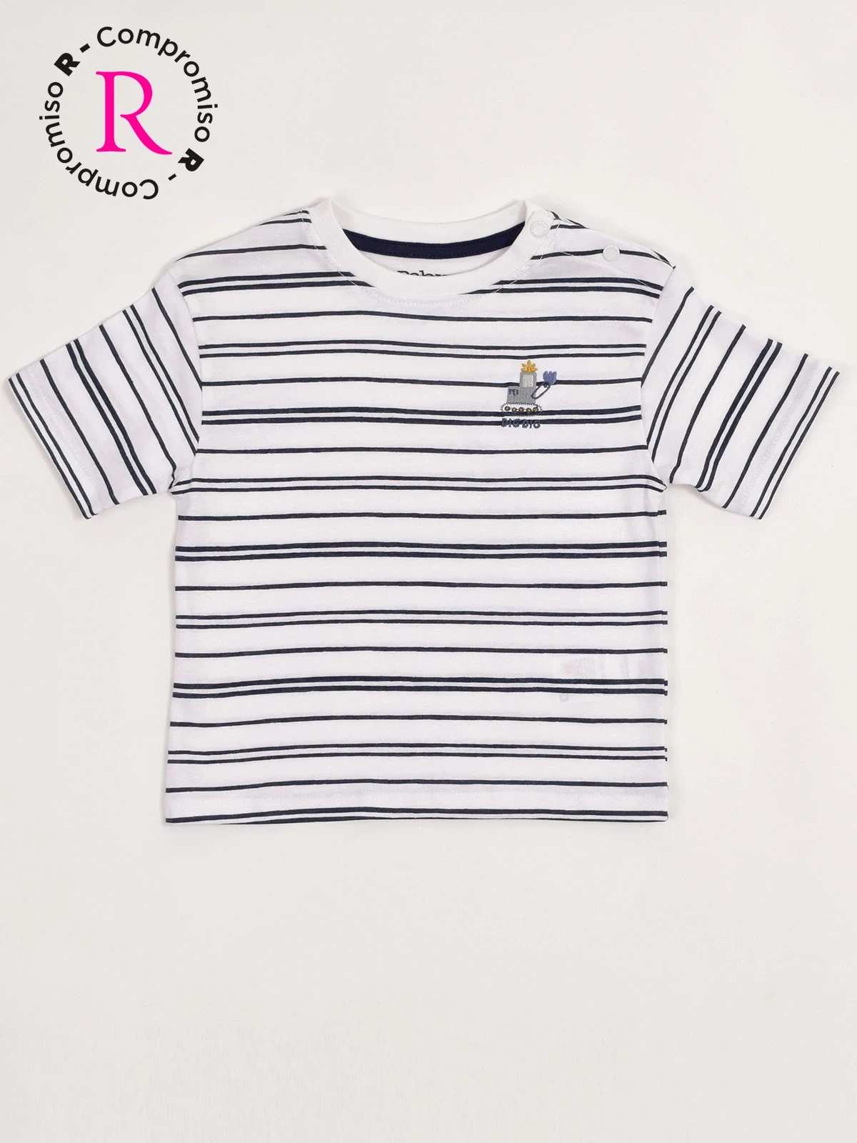 POLO MANGA CORTA ALGODÓN NIÑO BABY HARVEST - 1
