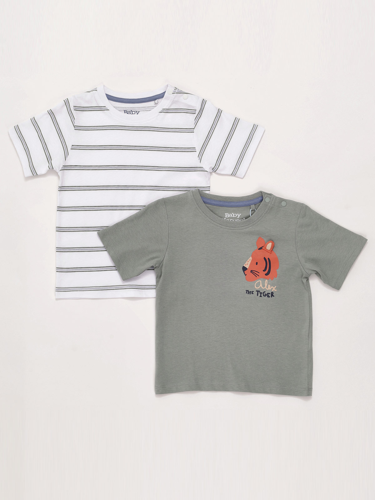 PACK X2 POLO MANGA CORTA ALGODÓN NIÑO BABY HARVEST - 1