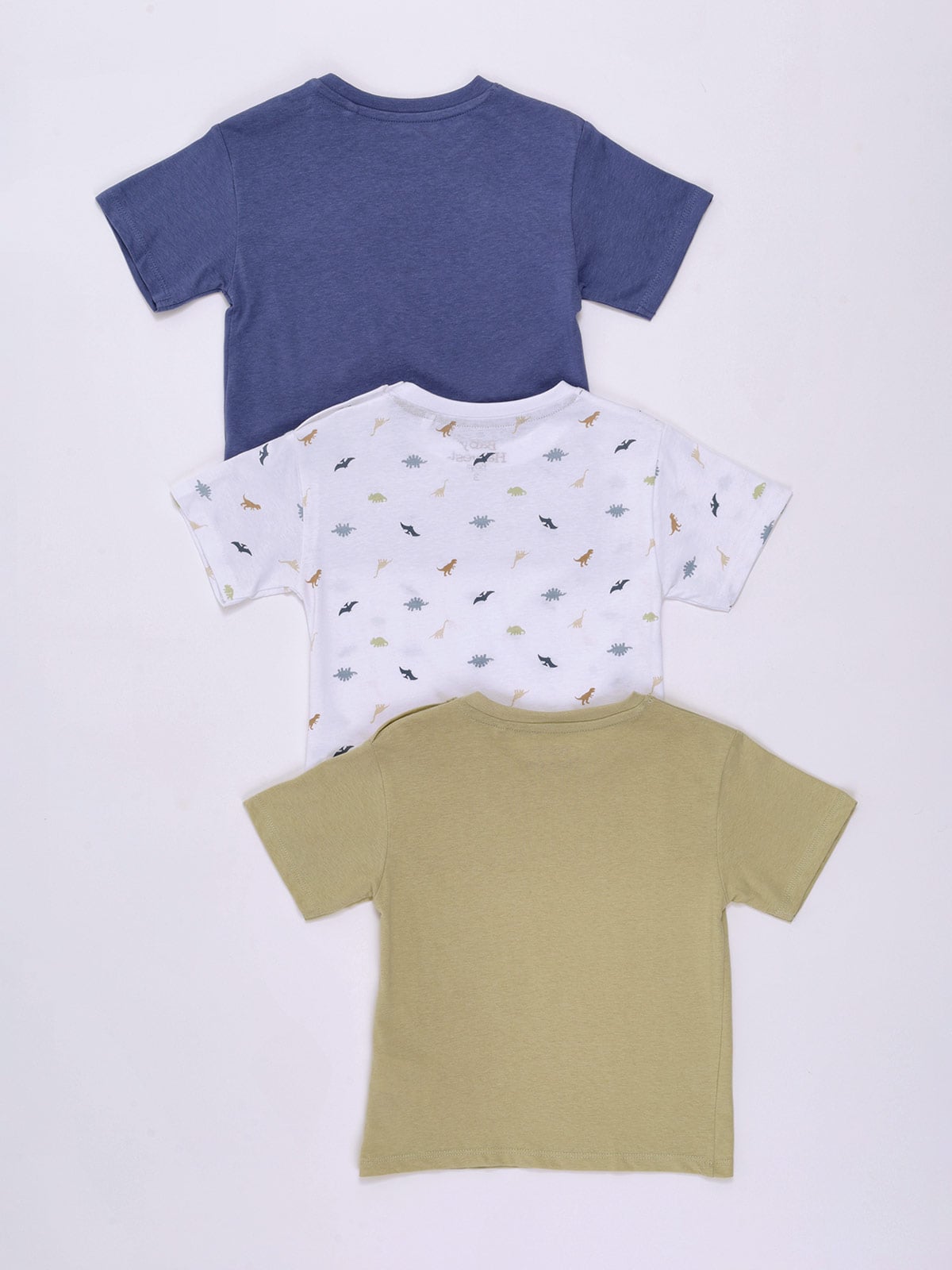 PACK X3 POLO MANGA CORTA ALGODÓN NIÑO BABY HARVEST - 2