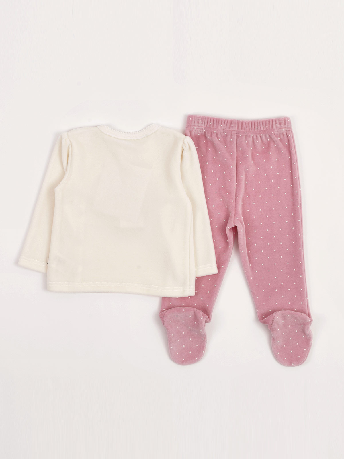 CONJUNTO TOP + PANTALÓN ALGODÓN NIÑA BABY HARVEST - 2