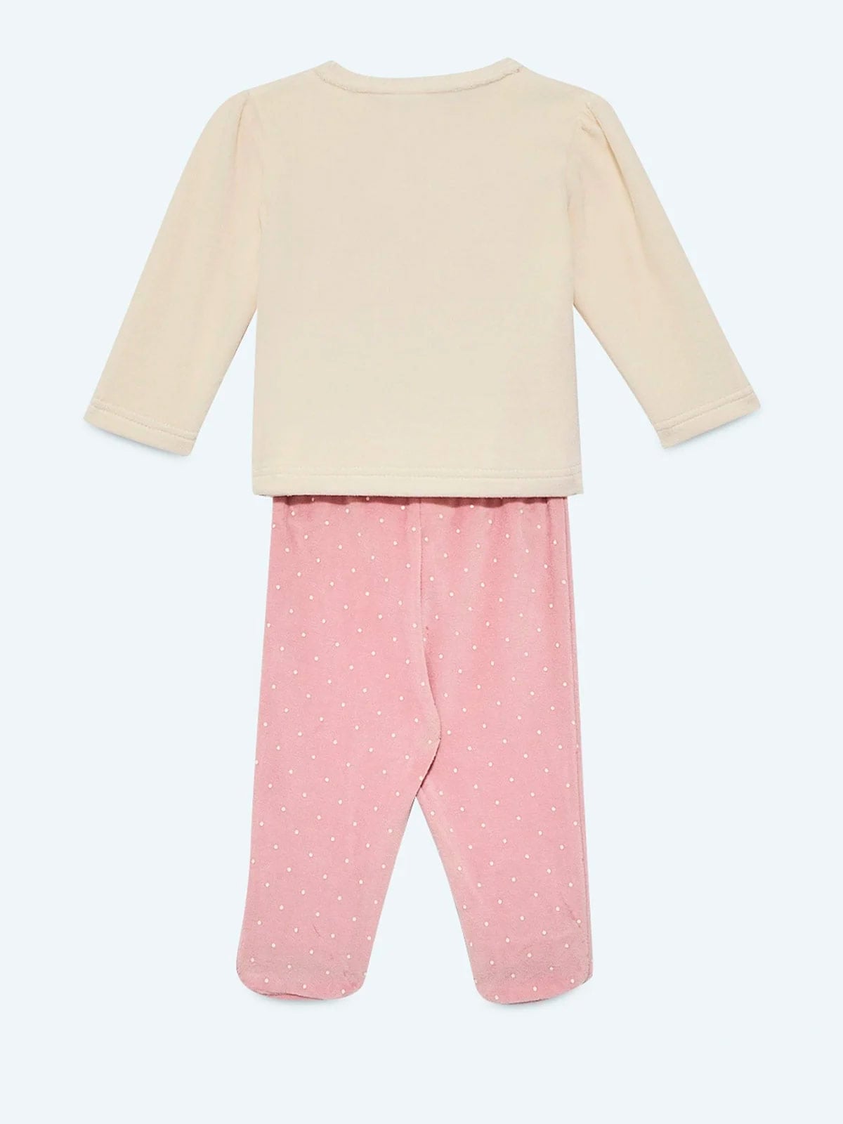 CONJUNTO PLUSH TOP + PANTALON BEBE NIÑA BABY HARVEST - 6