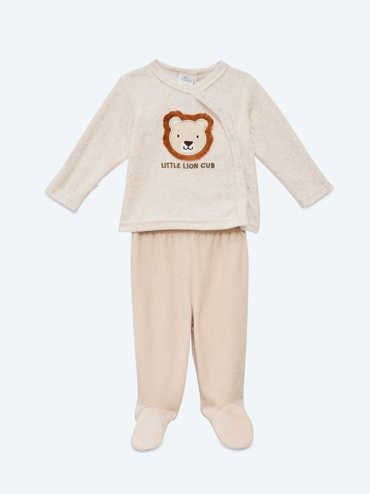 CONJUNTO PLUSH TOP + PANTALÓN BEBÉ NIÑO BABY HARVEST - 3