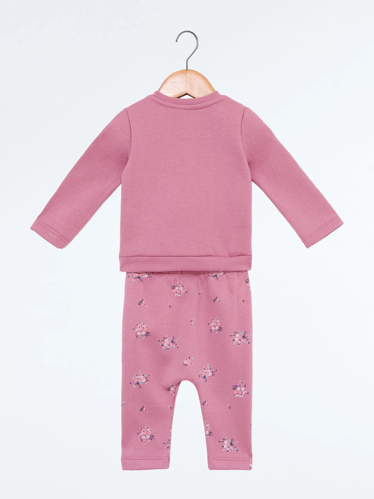 CONJUNTO FRANELA POLERA + PANTALON BEBE NIÑA BABY HARVEST - 2