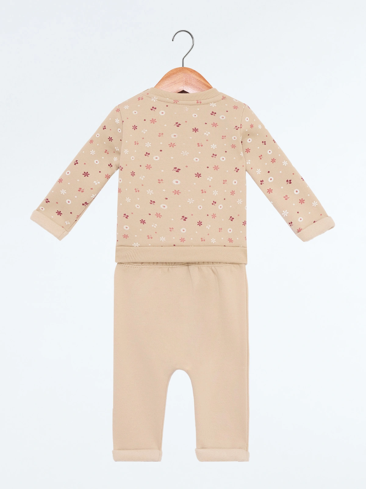 CONJUNTO FRANELA POLERA + PANTALON BEBE NIÑA BABY HARVEST - 2