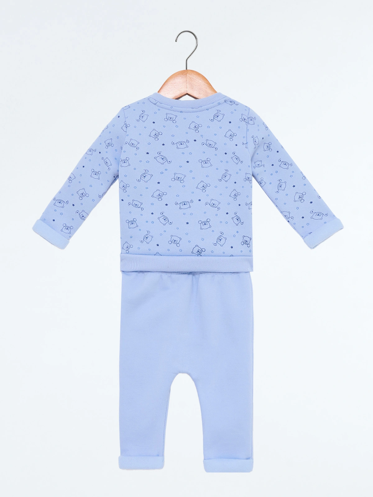 CONJUNTO FRANELA POLERA + PANTALON BEBE NIÑO BABY HARVEST - 2