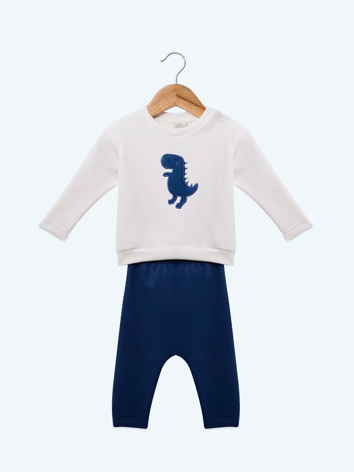 CONJUNTO FRANELA POLERA + PANTALON BEBE NIÑO BABY HARVEST - 1