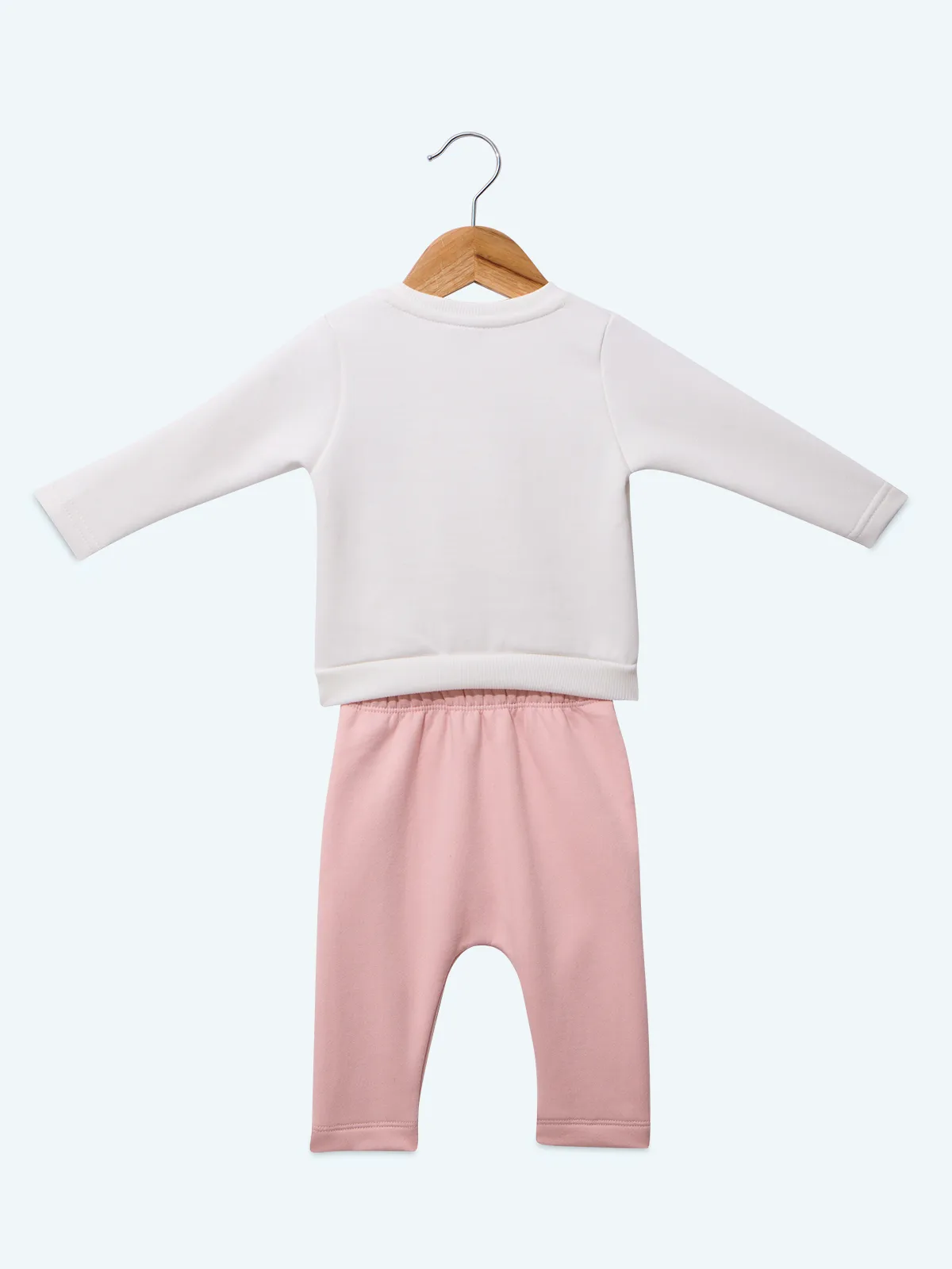 CONJUNTO FRANELA POLERA + PANTALON BEBE NIÑA BABY HARVEST - 2