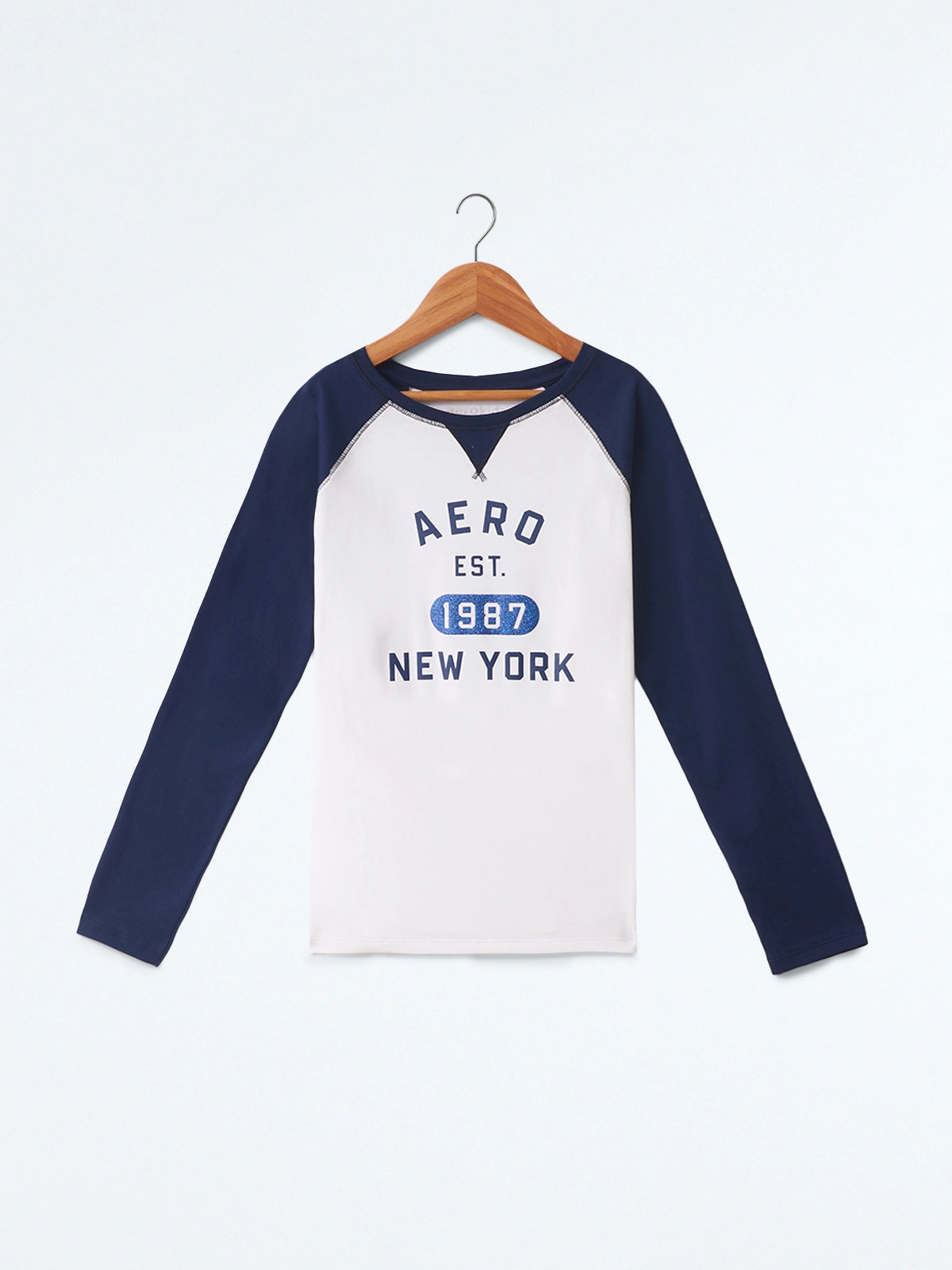 POLO MANGA LARGA ALGODÓN NIÑA AERO - 1