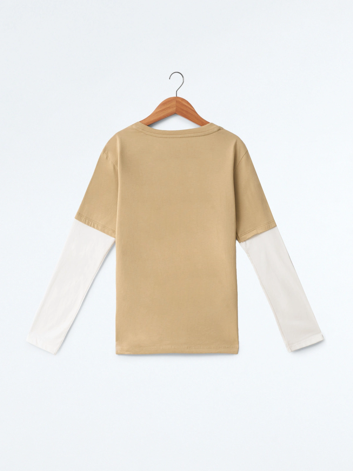 POLO MANGA LARGA ALGODÓN NIÑO AERO - 2