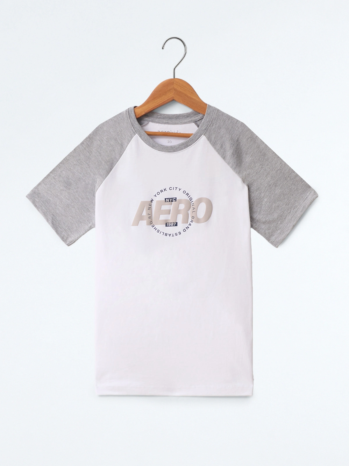 POLO MANGA LARGA ALGODÓN NIÑO AERO - 1