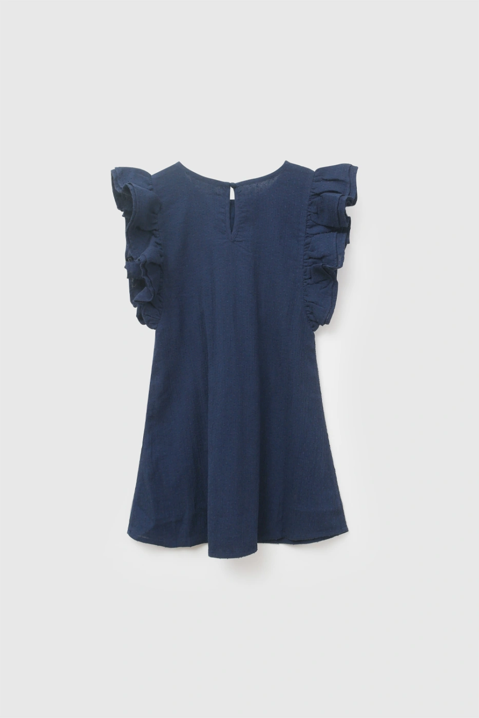 VESTIDO MANGA VUELOS NIÑA COLLOKY ALGODÓN - 2