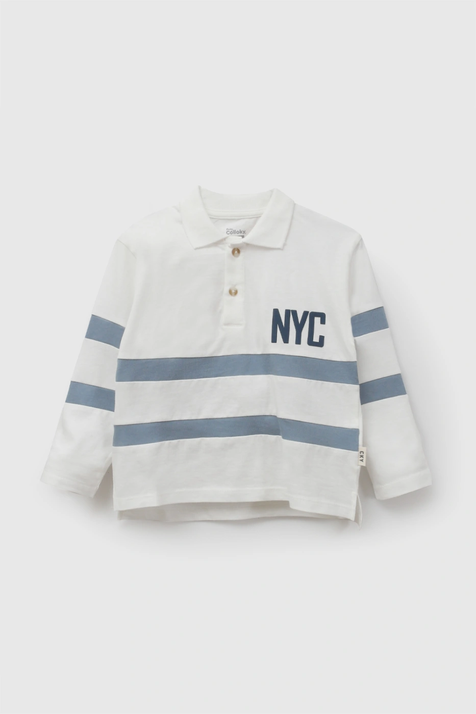 POLO MANGA LARGA ALGODÓN BEBÉ NIÑO COLLOKY PIQUÉ - 1