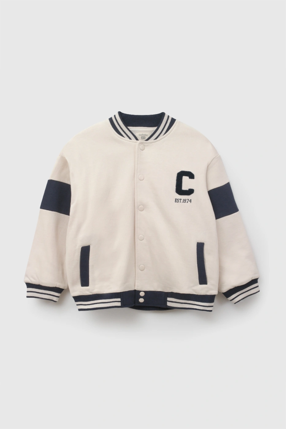 POLERA ALGODÓN NIÑO COLLOKY BOMBER - 1