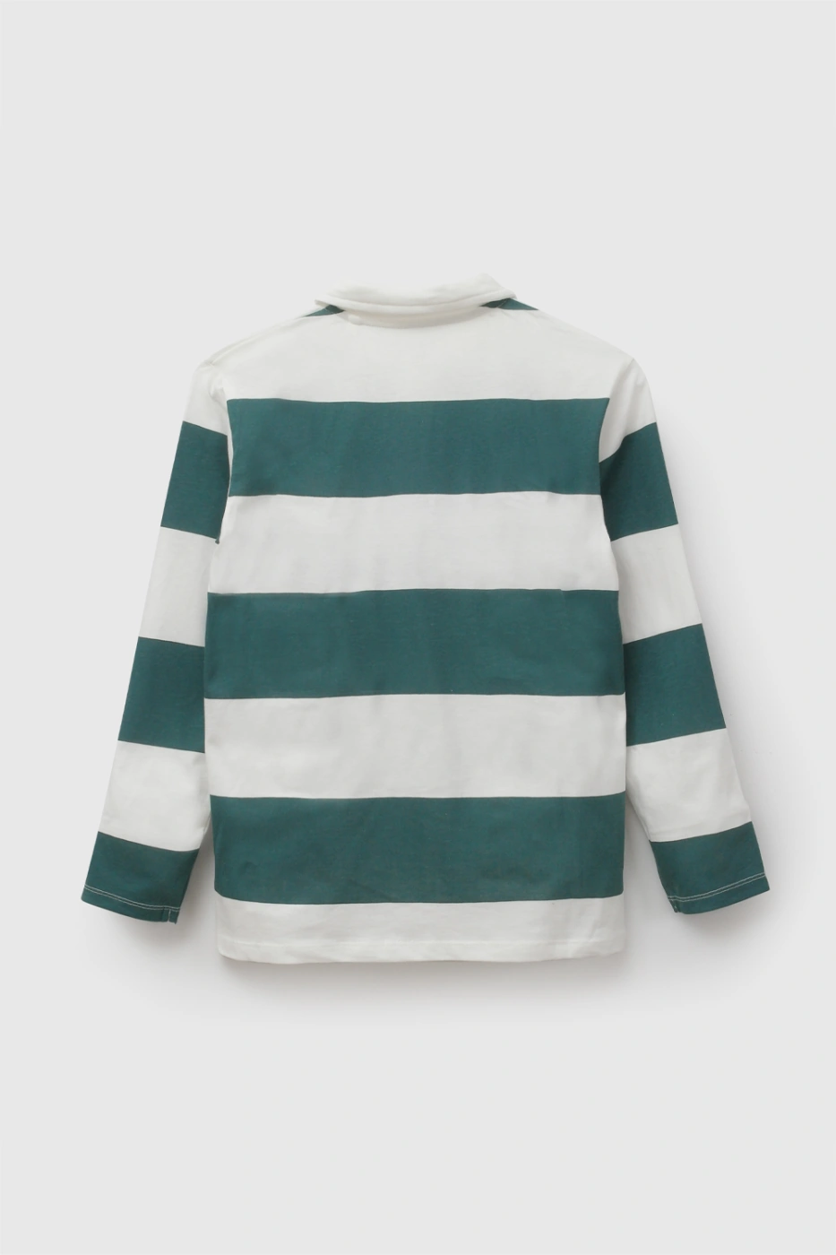 POLO MANGA LARGA ALGODÓN NIÑO COLLOKY RAYAS - 2