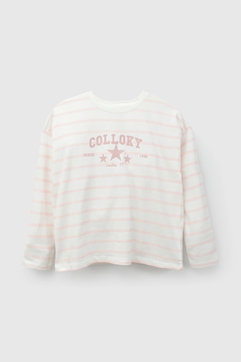 POLO MANGA LARGA ALGODÓN GLITTER NIÑA COLLOKY - 1