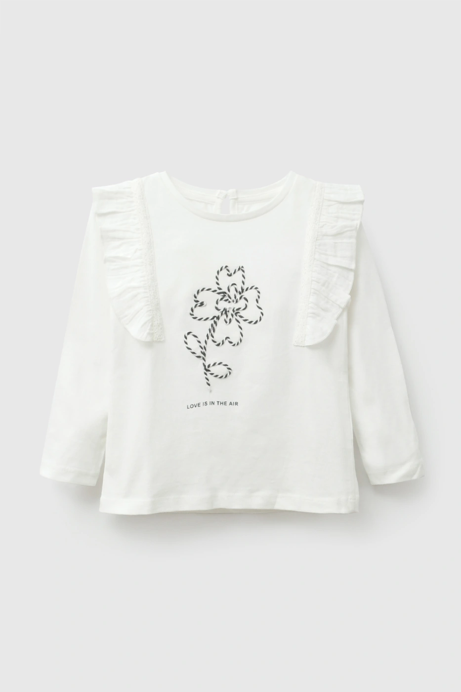 POLO MANGA LARGA ALGODÓN NIÑA COLLOKY - 1