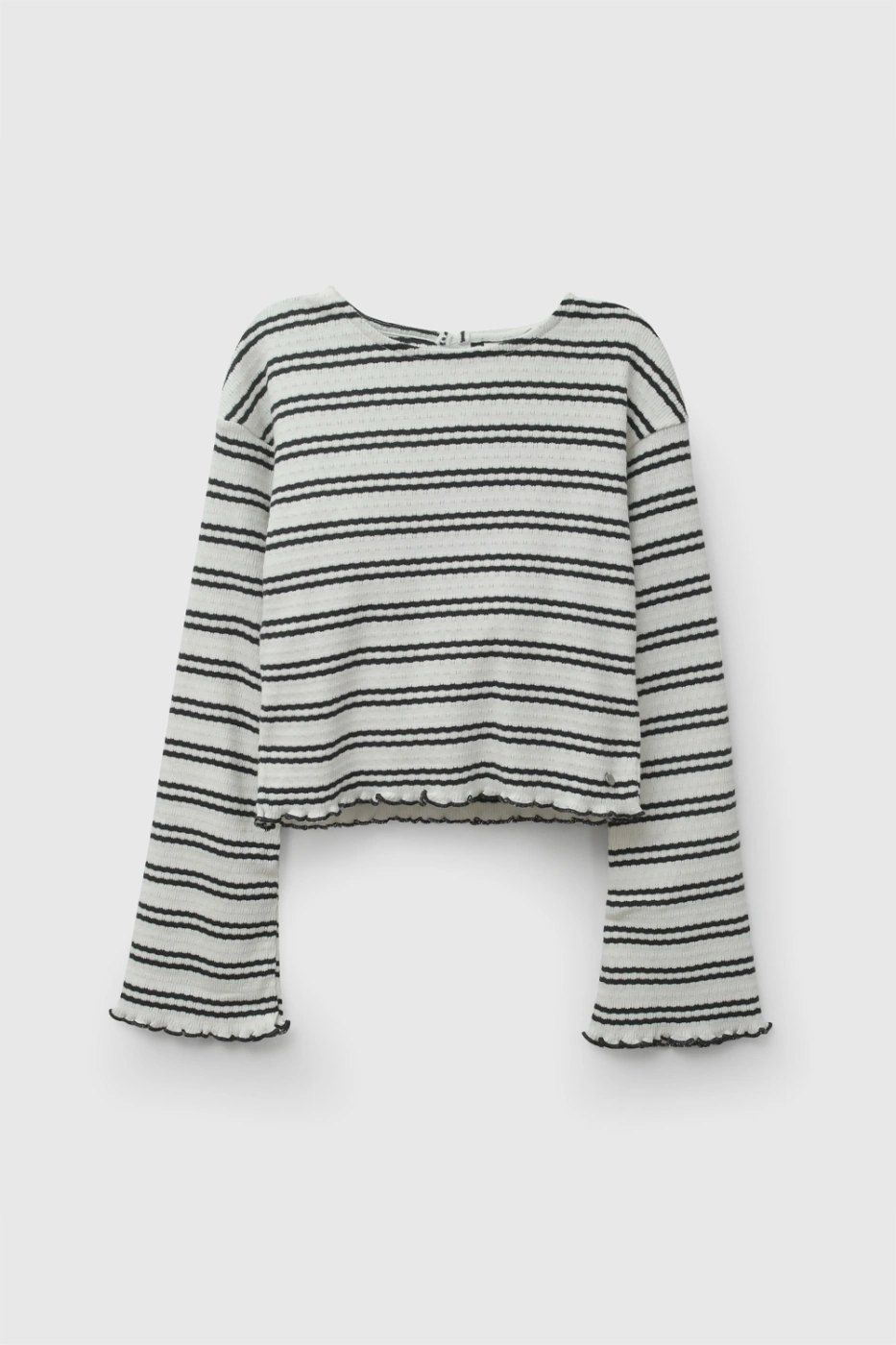 POLO MANGA LARGA ALGODÓN NIÑA COLLOKY RAYAS - 1