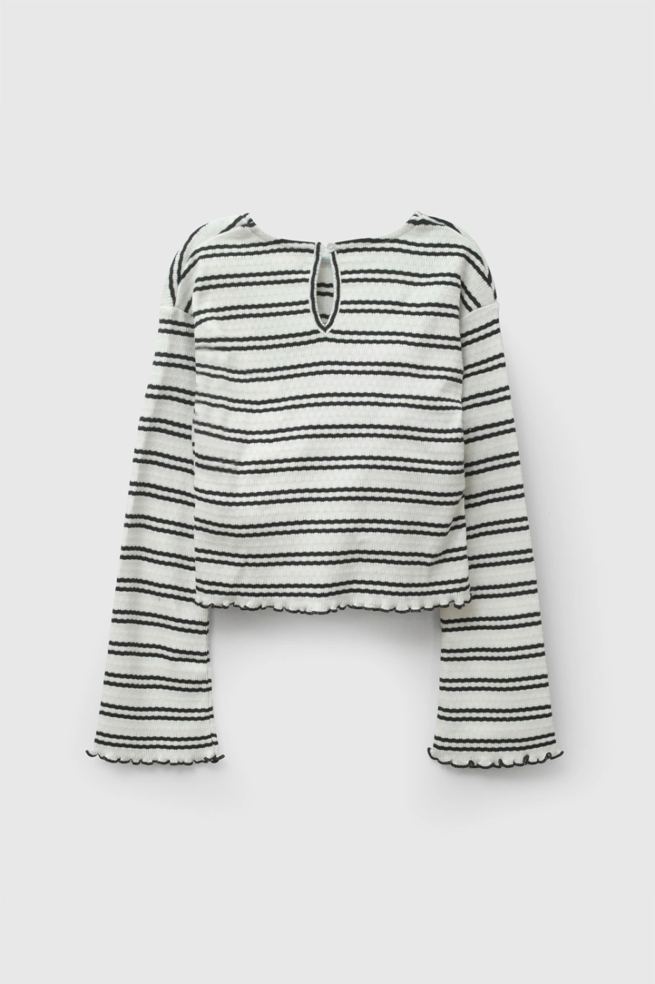 POLO MANGA LARGA ALGODÓN NIÑA COLLOKY RAYAS - 2