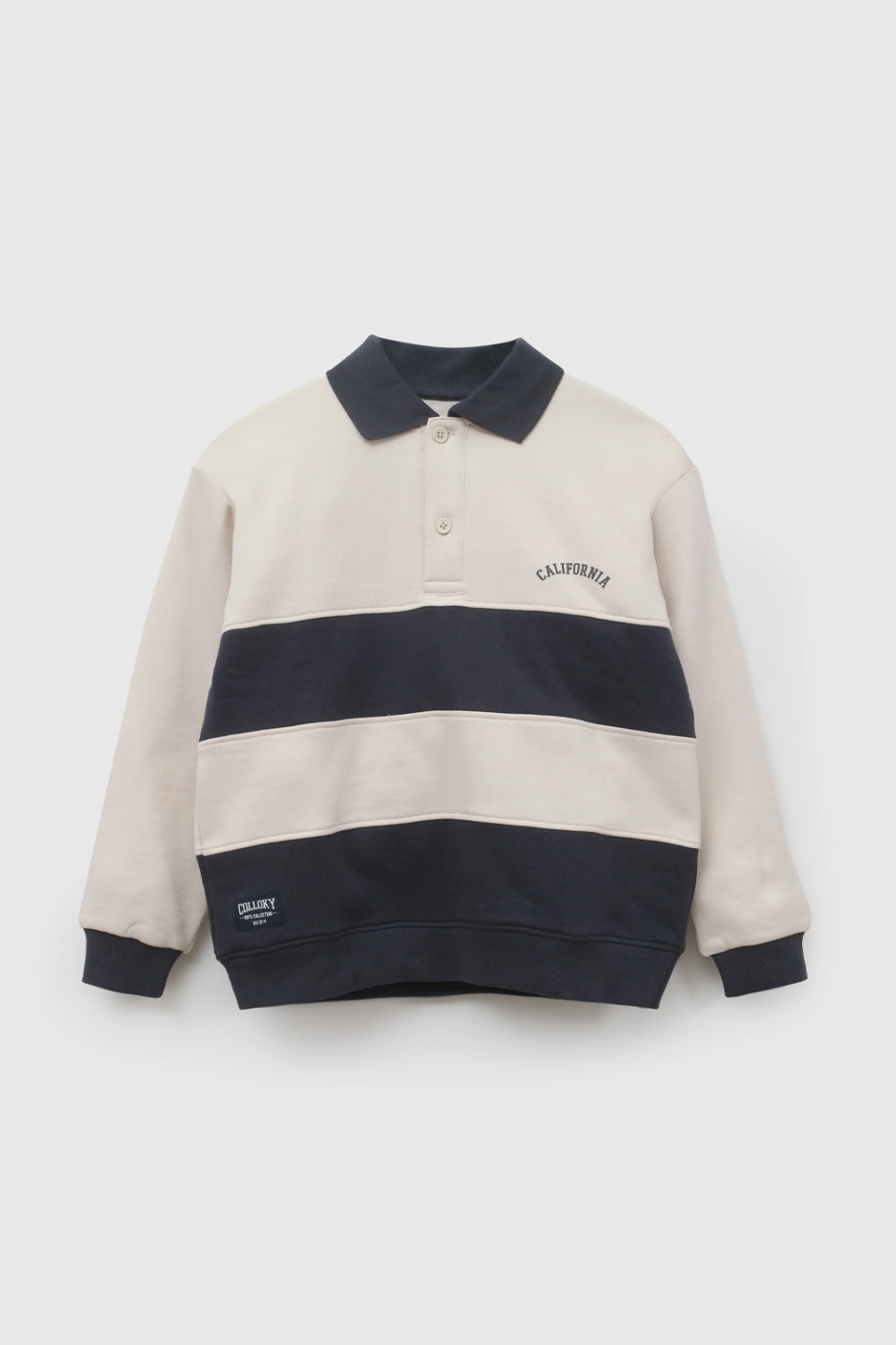 POLERA NIÑO COLLOKY FRANJAS - 1
