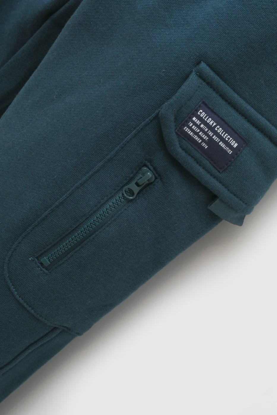 PANTALÓN BUZO NIÑO COLLOKY CARGO - 3