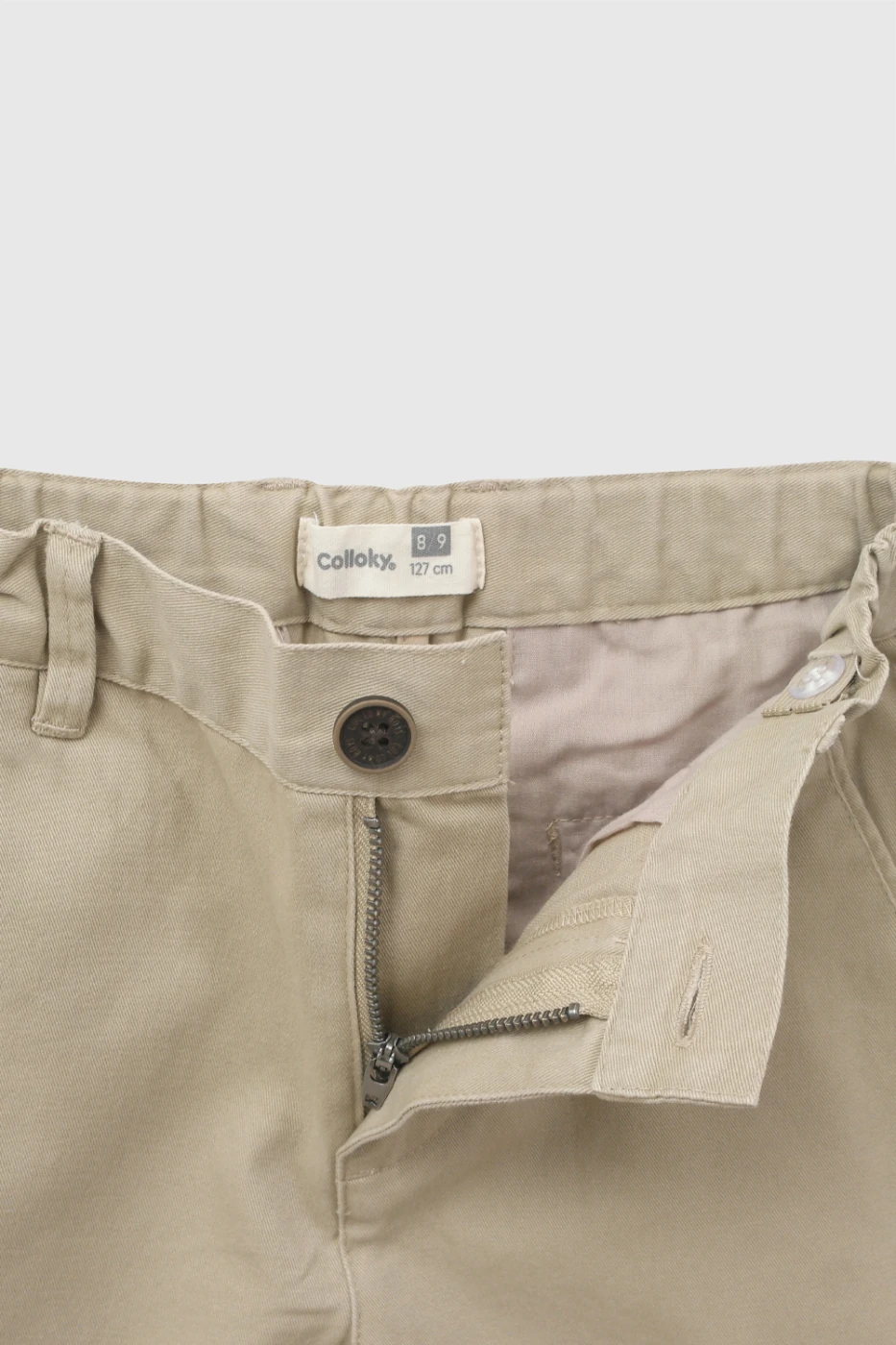 PANTALÓN ALGODÓN CHINO NIÑO COLLOKY - 3