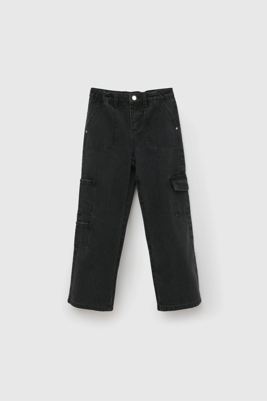 JEANS ALGODÓN NIÑA COLLOKY CARGO WIDE LEG - 1