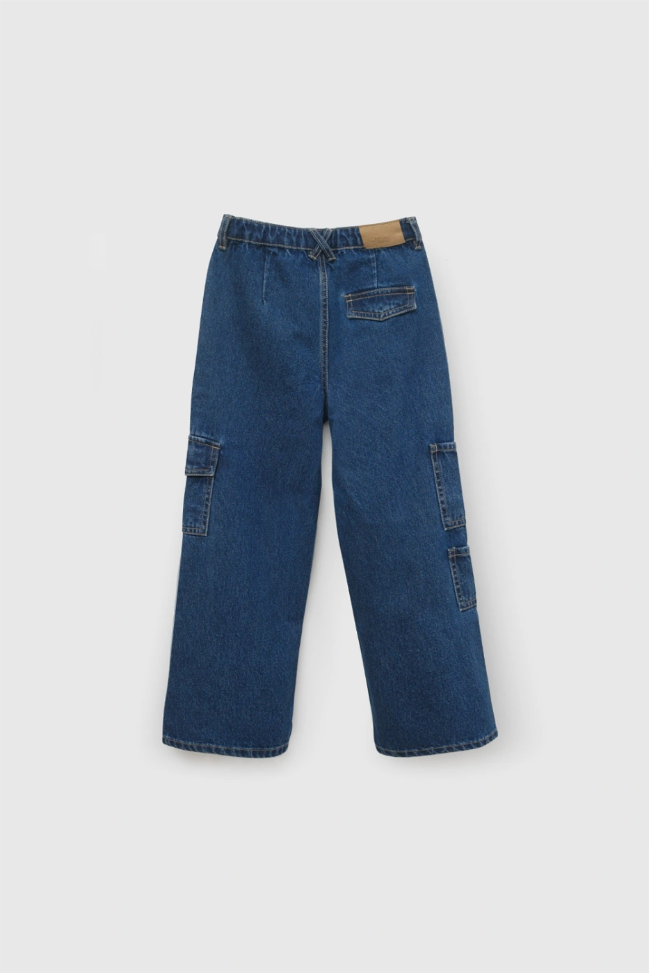 JEANS ALGODÓN NIÑA COLLOKY CARGO WIDE LEG - 2
