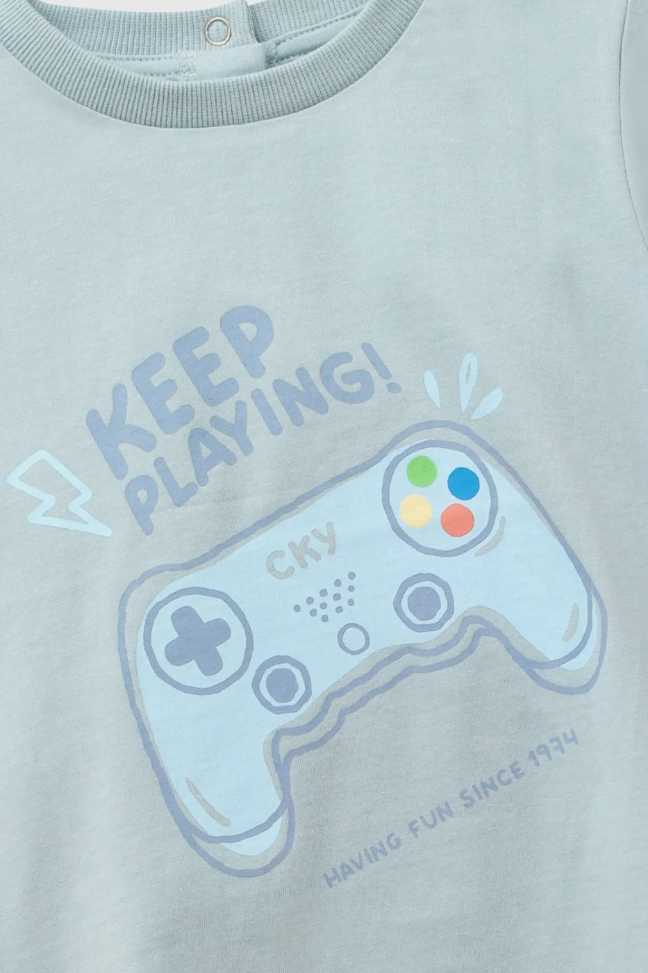 POLO MANGA LARGA ALGODÓN GAMER BEBÉ NIÑO COLLOKY - 3