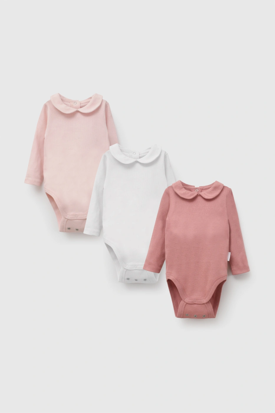 PACK X3 BODY ALGODÓN NIÑA COLLOKY - 1