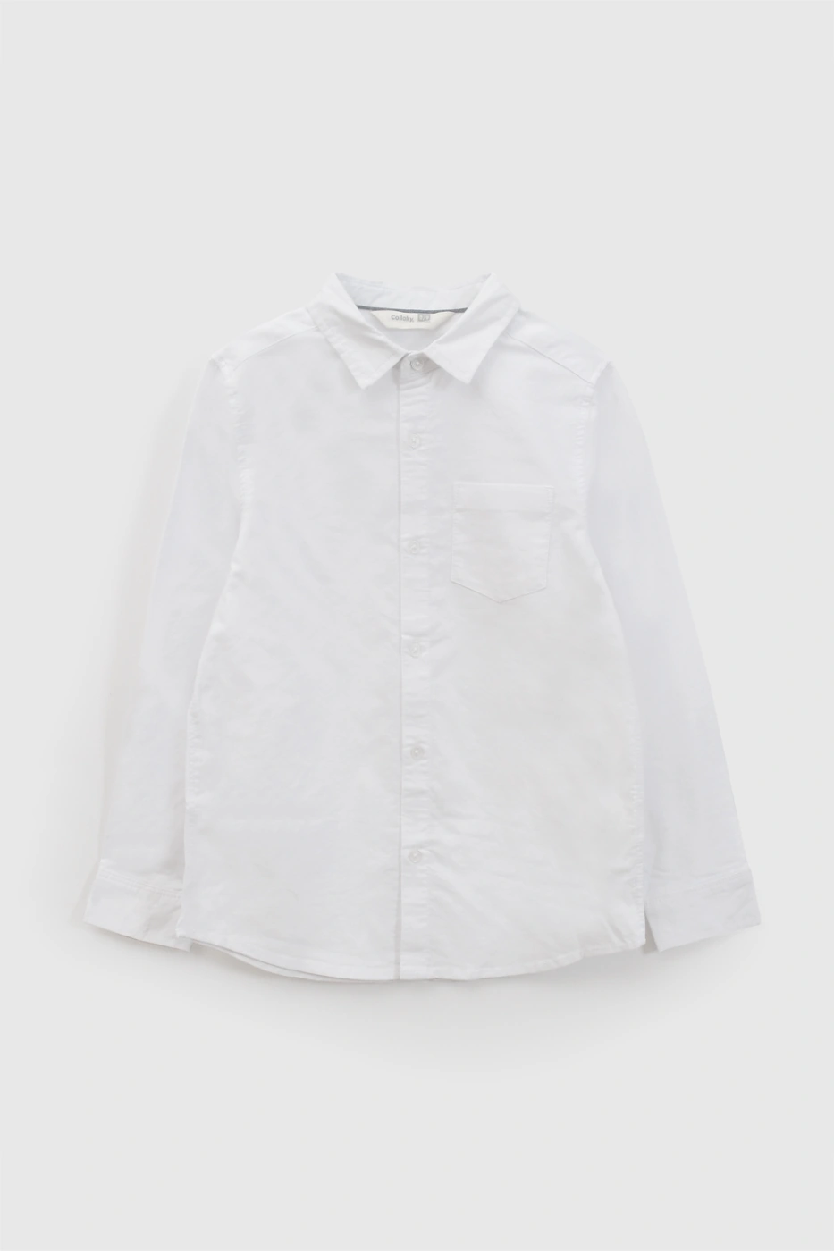 CAMISA MANGA LARGA ALGODÓN NIÑO COLLOKY - 1