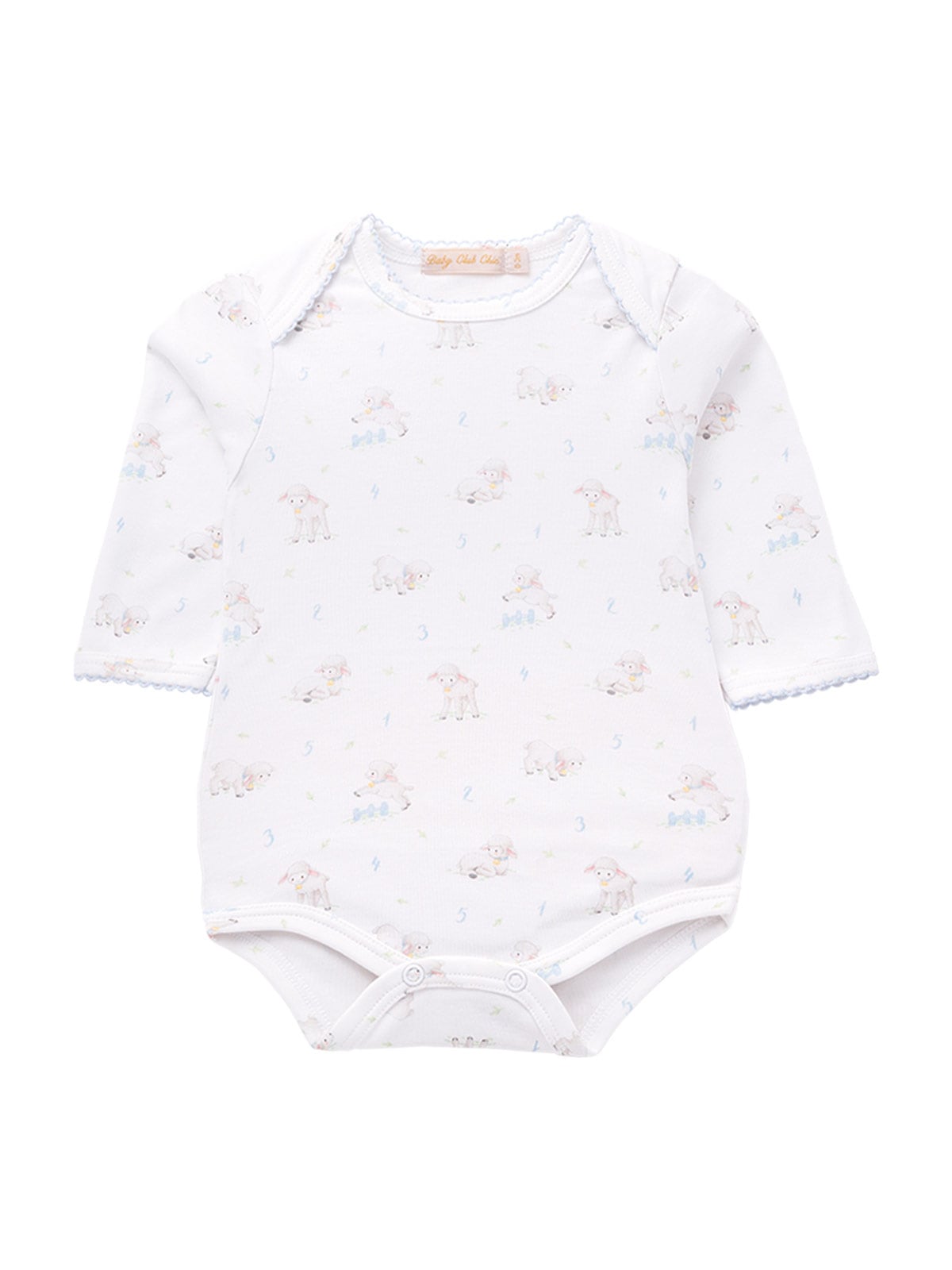 AJUAR DE 5 PIEZAS ALGODÓN NIÑA BABY CLUB CHIC BABY SHEEP BLUE - 3
