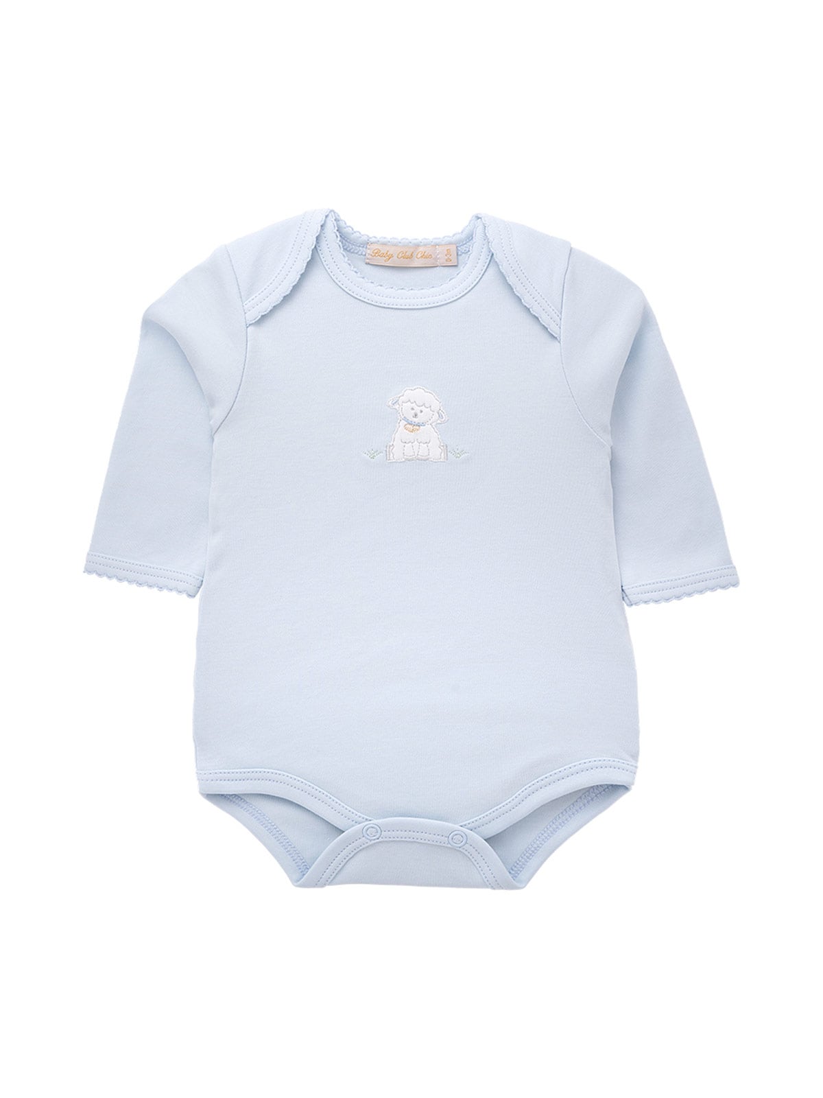 PACK X3 BODIES ALGODÓN NIÑO BABY CLUB CHIC BABY SHEEP BLUE - 2