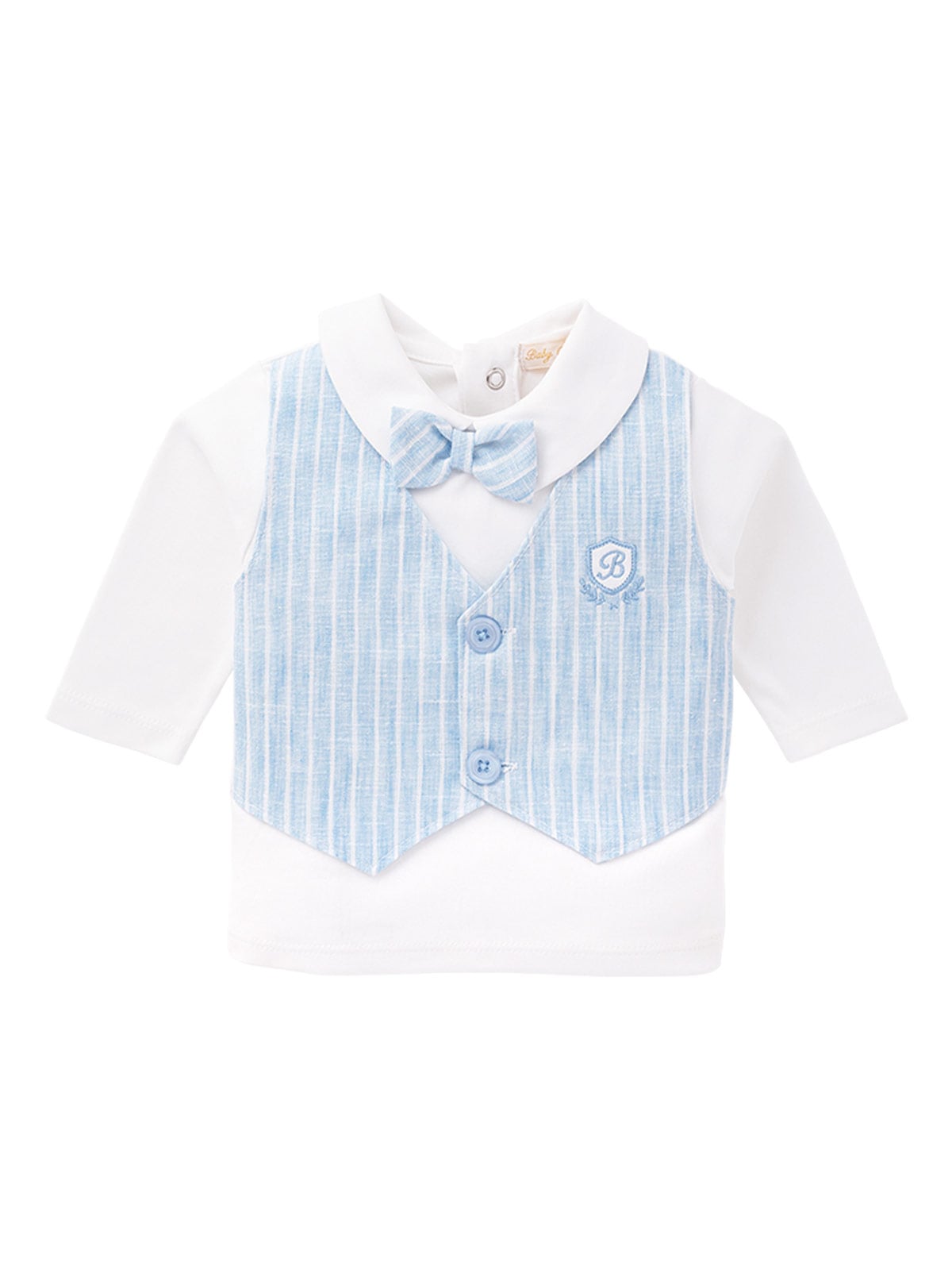 CONJUNTO POLO Y PANTALÓN ALGODÓN NIÑO BABY CLUB CHIC ELEGANT TEDDY - 2