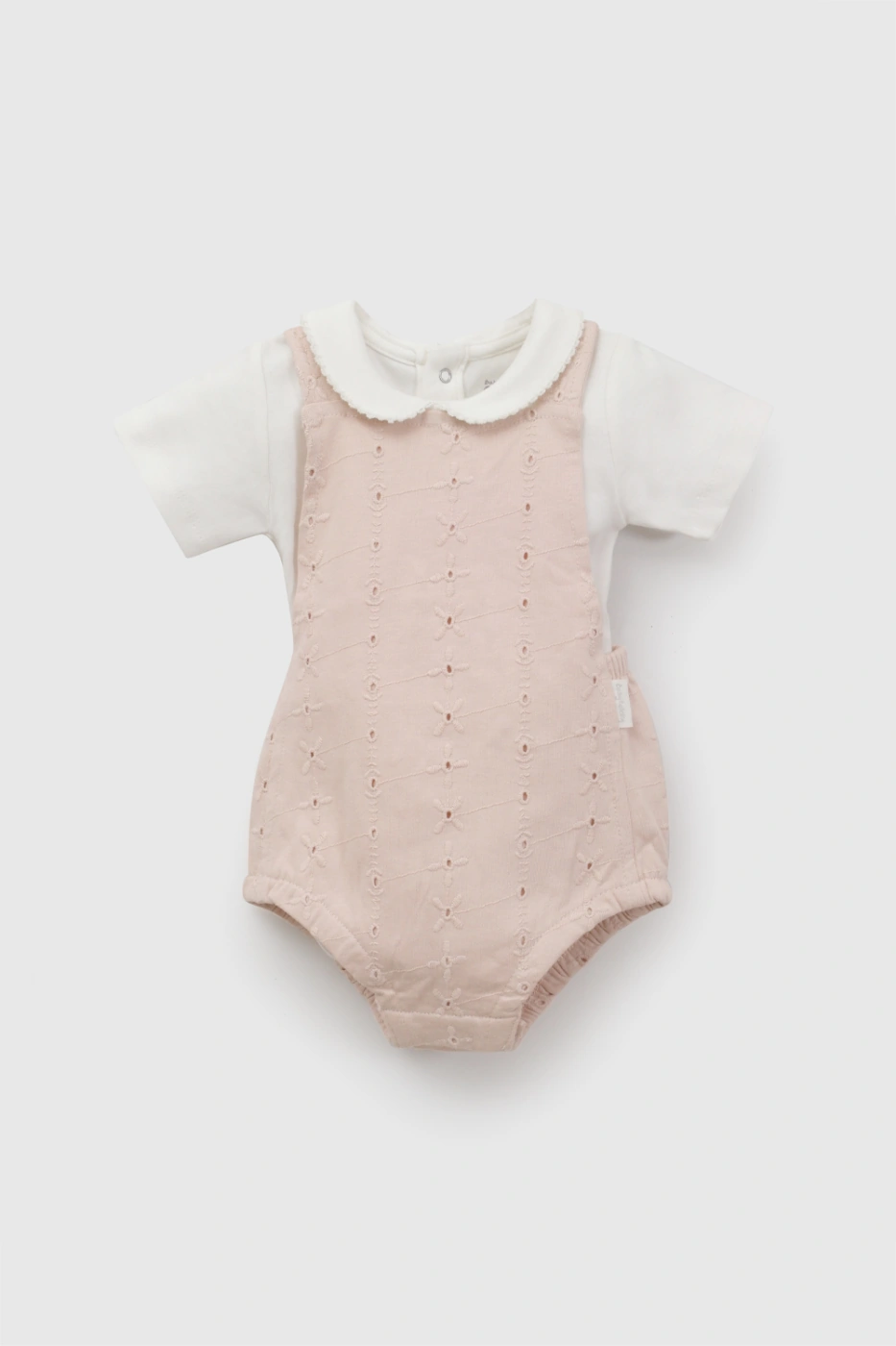 CONJUNTO BOMBACHO + BODY ALGODÓN BEBÉ NIÑA COLLOKY - 1