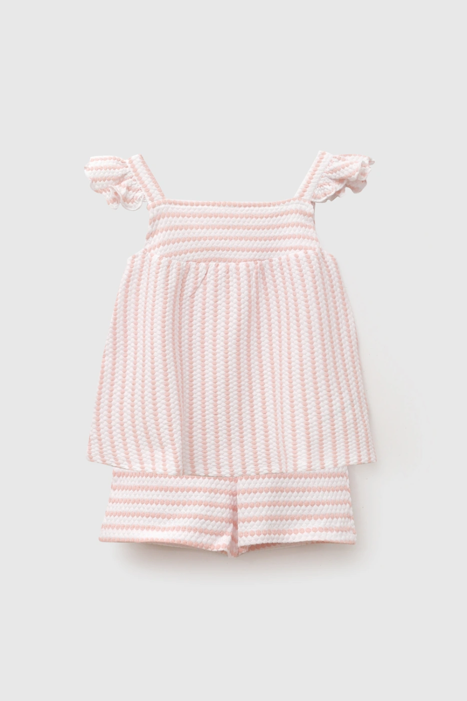 CONJUNTO BLUSA + SHORT ALGODÓN BEBÉ NIÑA COLLOKY - 1