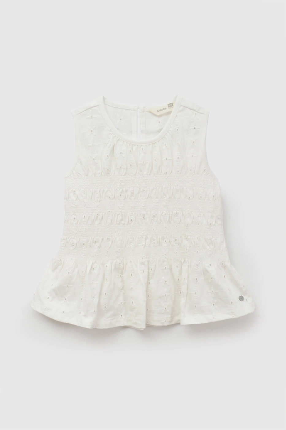 POLO SIN MANGAS NIÑA ALGODÓN COLLOKY - 1