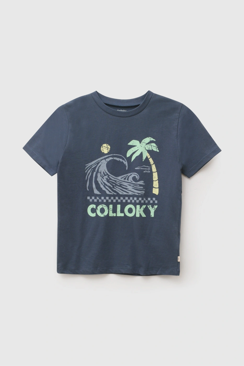 POLO MANGA CORTA NIÑO ALGODÓN COLLOKY - 1