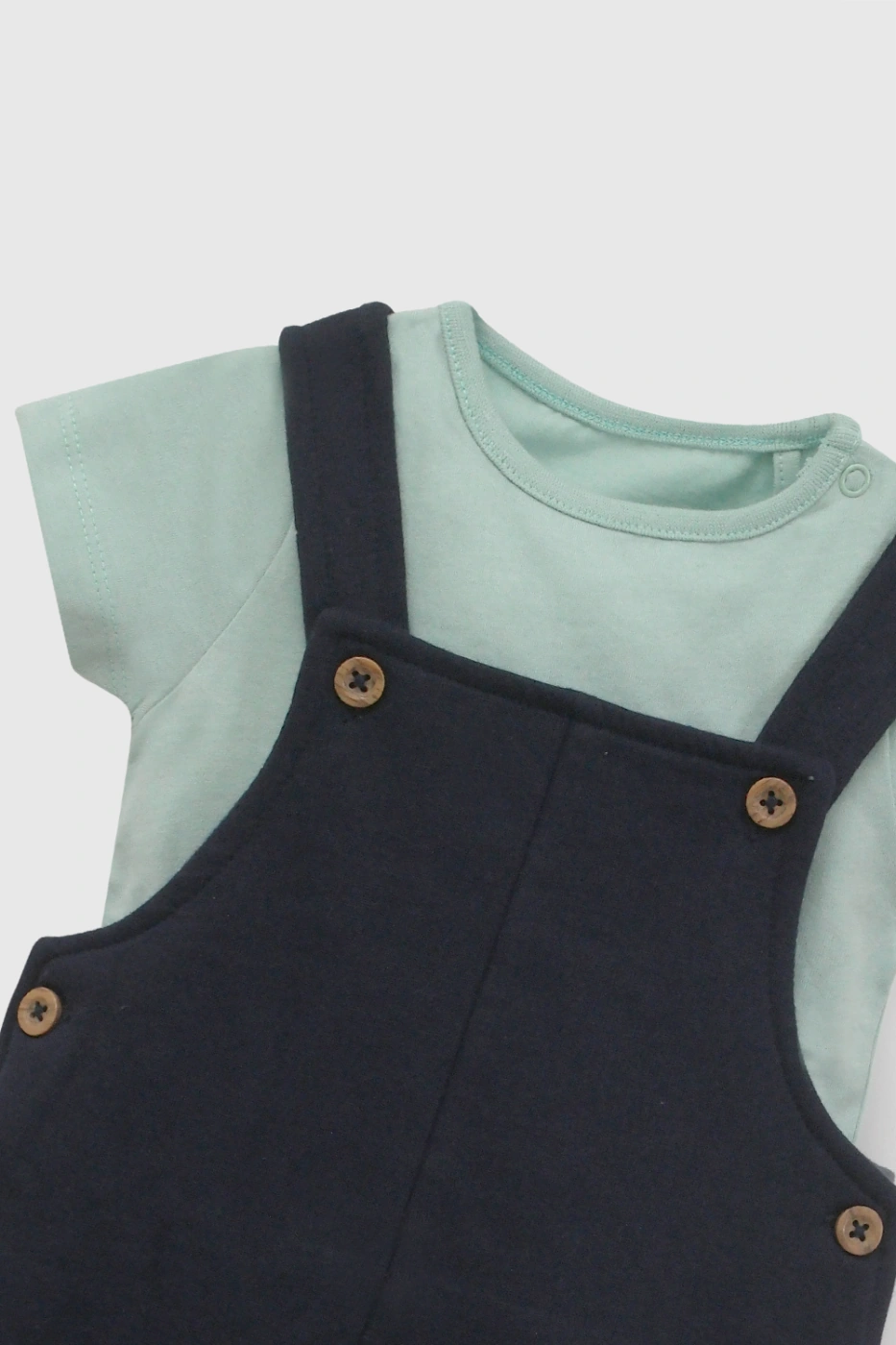 CONJUNTO JARDINERA + POLO ALGODÓN NIÑO COLLOKY - 4