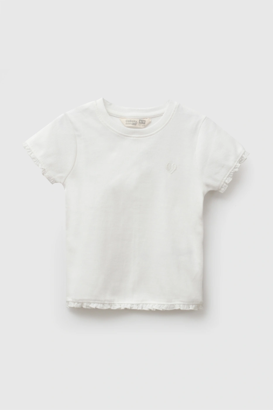 POLO MANGA CORTA ALGODÓN NIÑA COLLOKY - 1