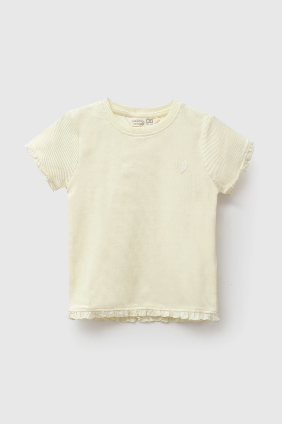 POLO MANGA CORTA ALGODÓN NIÑA COLLOKY - 1