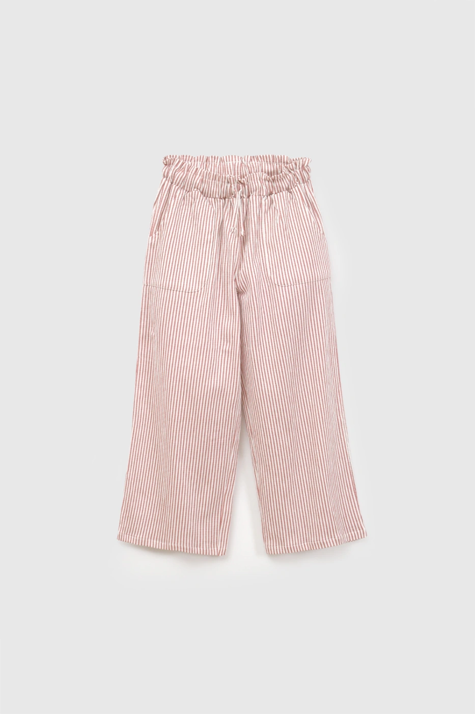 PANTALÓN ALGODÓN RECTO NIÑA COLLOKY RAYAS - 1