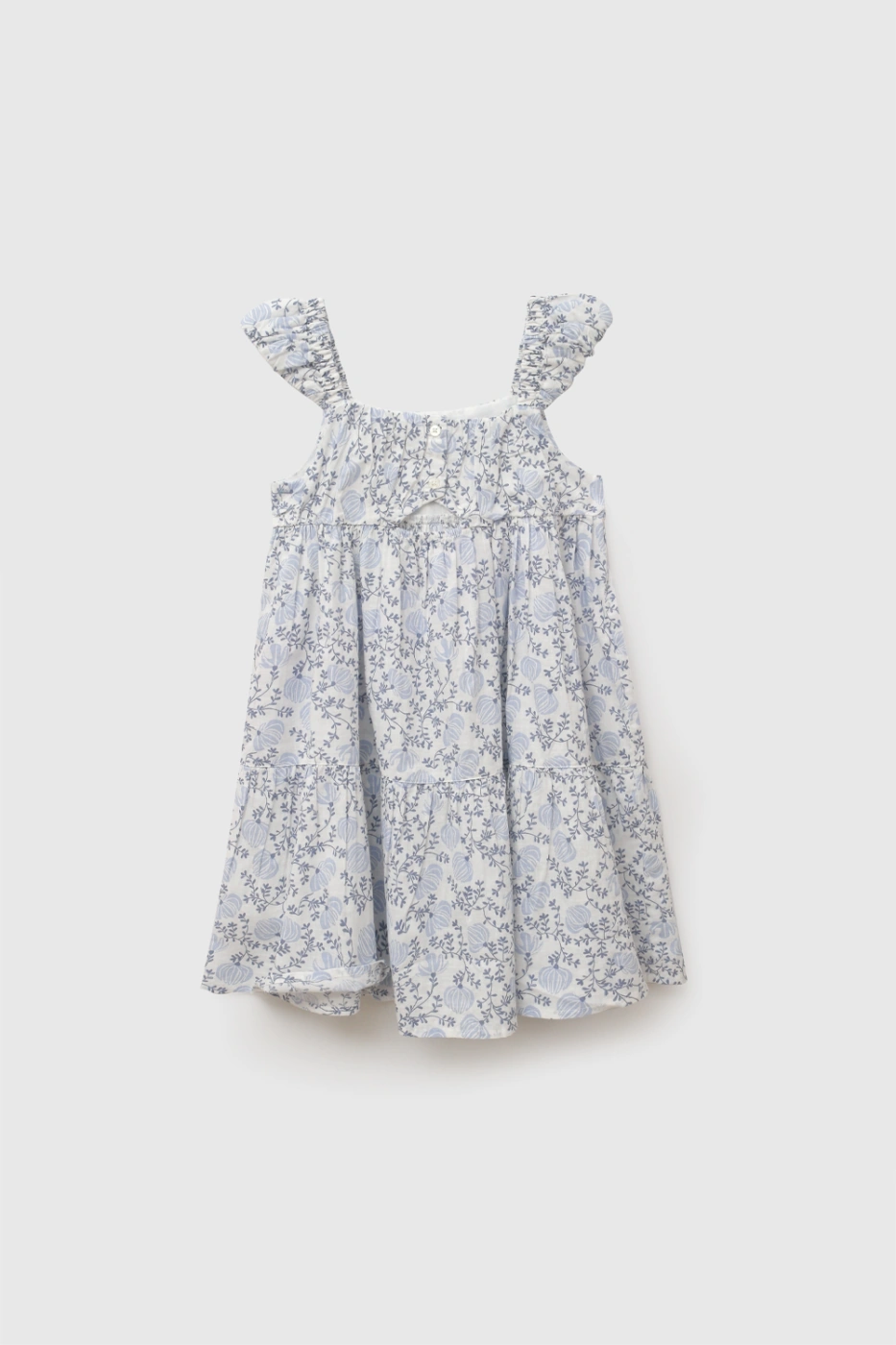 VESTIDO ALGODÓN NIÑA COLLOKY FLUIDO FLORES - 2