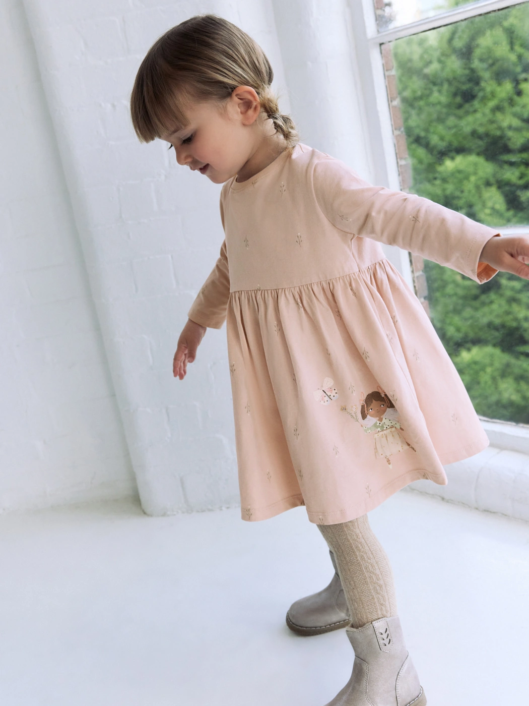 VESTIDO ALGODÓN BEBÉ NIÑA NEXT - 2