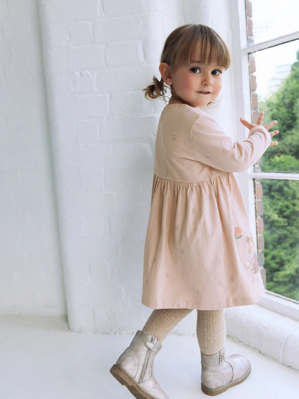 VESTIDO ALGODÓN BEBÉ NIÑA NEXT - 2