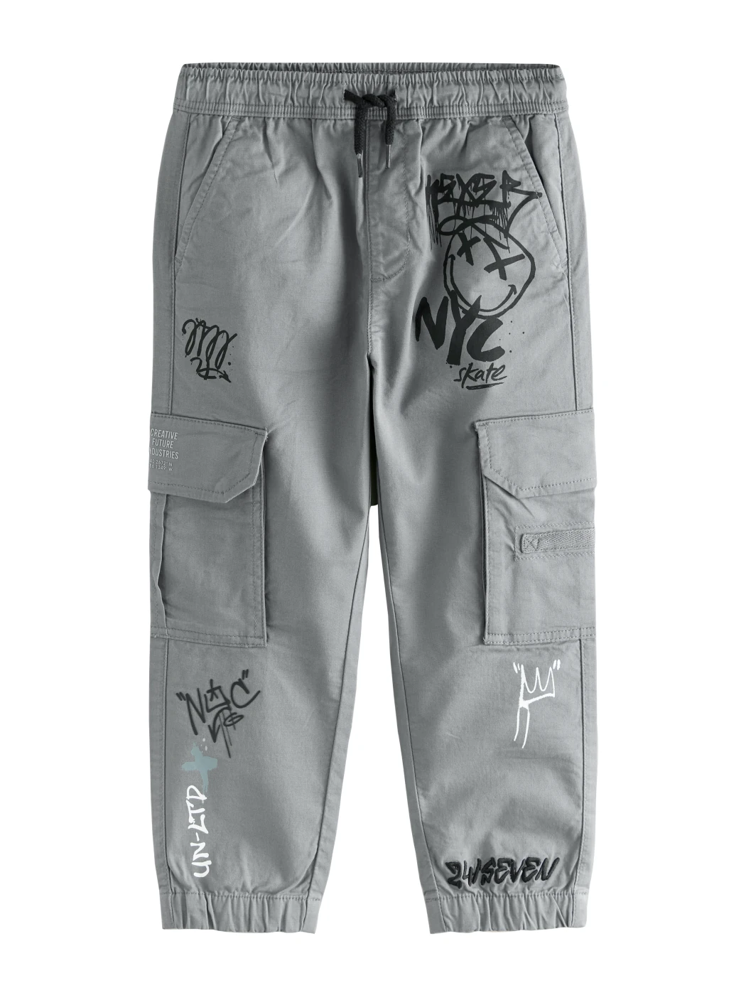 PANTALÓN DE BUZO GRAFFITI NIÑO NEXT - 4